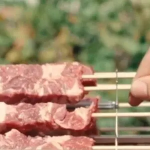Stainless Steel Electric Skewer Cooker-ArGO. Prodotto artigianale Skillaly, Made in Italy.
